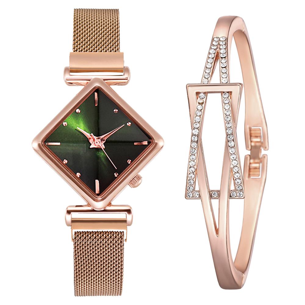Sacred Geometry Luxury Quartz Watch for Women