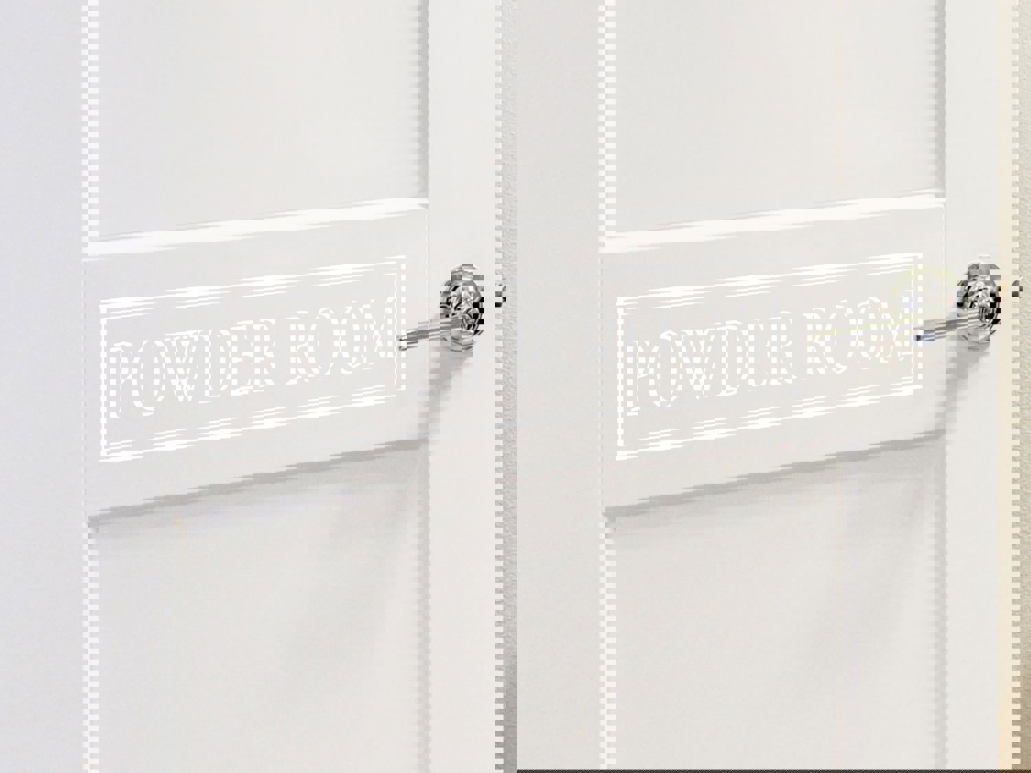 Powder Room | Bathroom Wall Decal