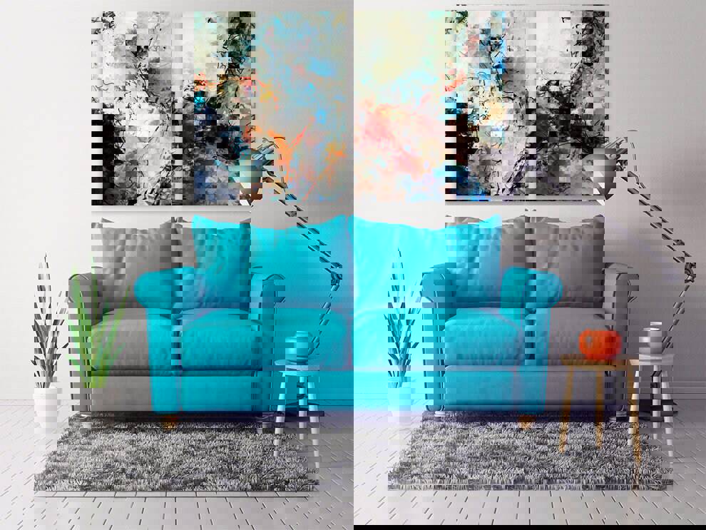 Abstract Canvas Print - Modern Wall Art for Bedroom, Kitchen, and Living Room