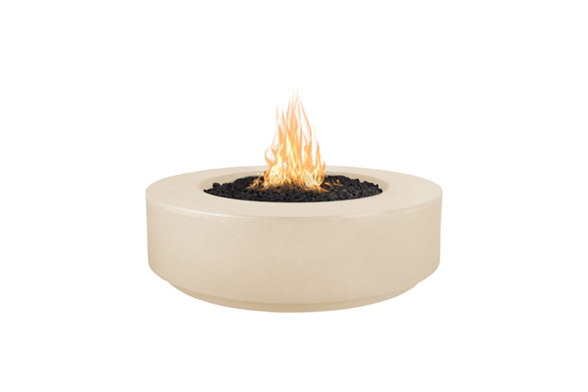 The Outdoor Plus 42 Florence Concrete Fire Pit / 12 Tall