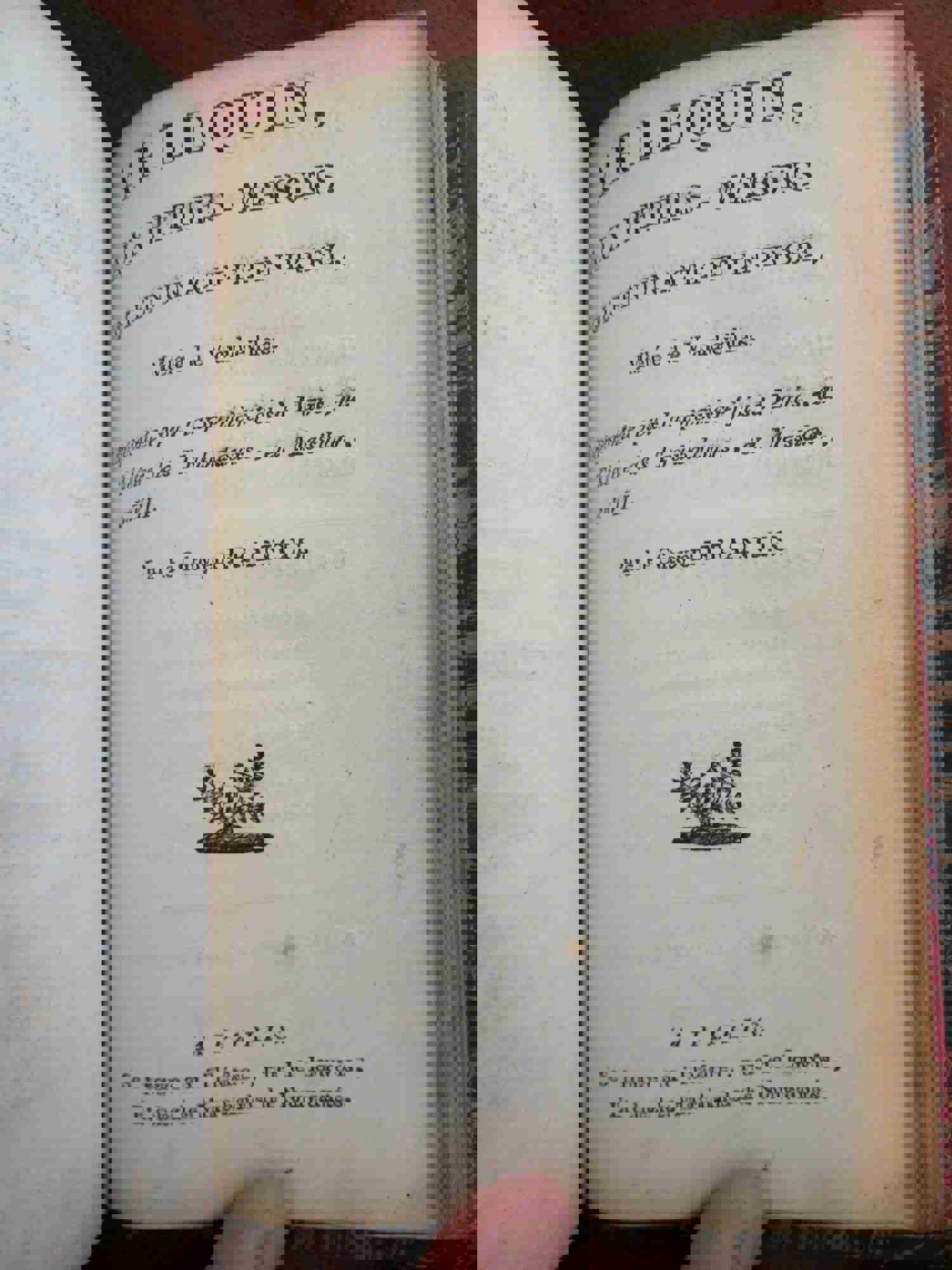 Theatre Collection of 12 Early Plays c. 1780s-1801 Sammelband Leather Book