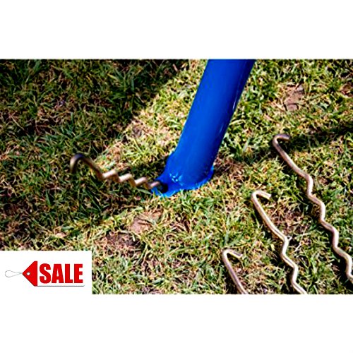 Skroutz Big Metal Swing Set for Backyard Fitness and Outdoor Fun