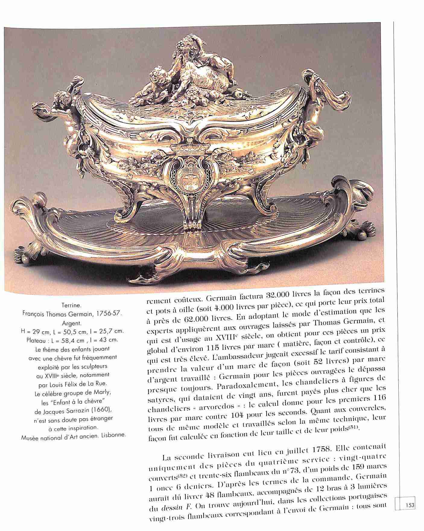 Francois Thomas Germain Orfevre des Rois 1993 by Christiane Perrin