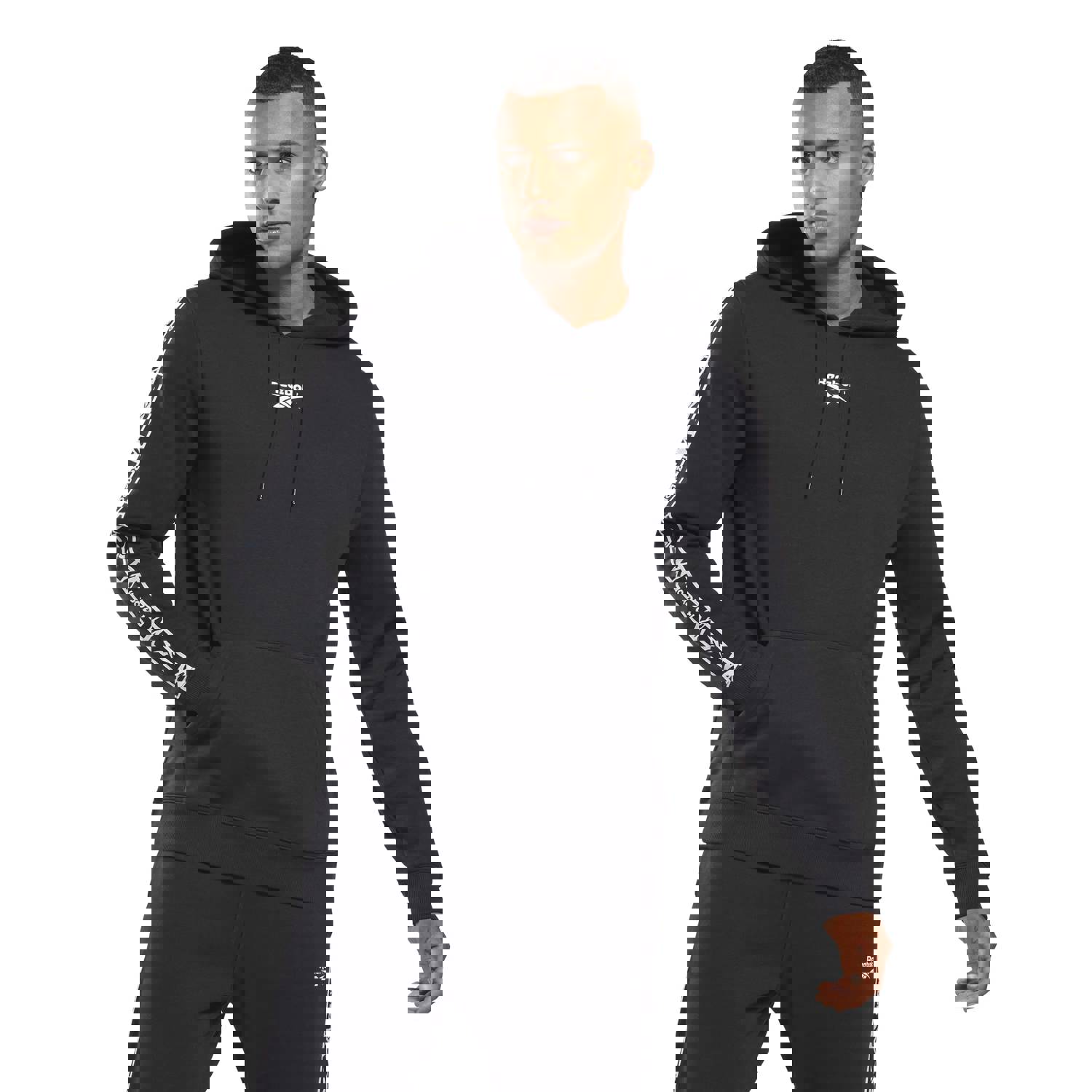 Reebok Men's Tape OTH Fleece Hoodie