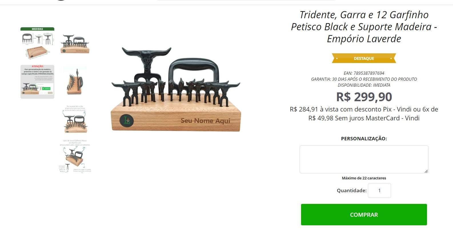 Brazilian Barbecue Kits - 6 Kits (DDP) for Personal Shopping