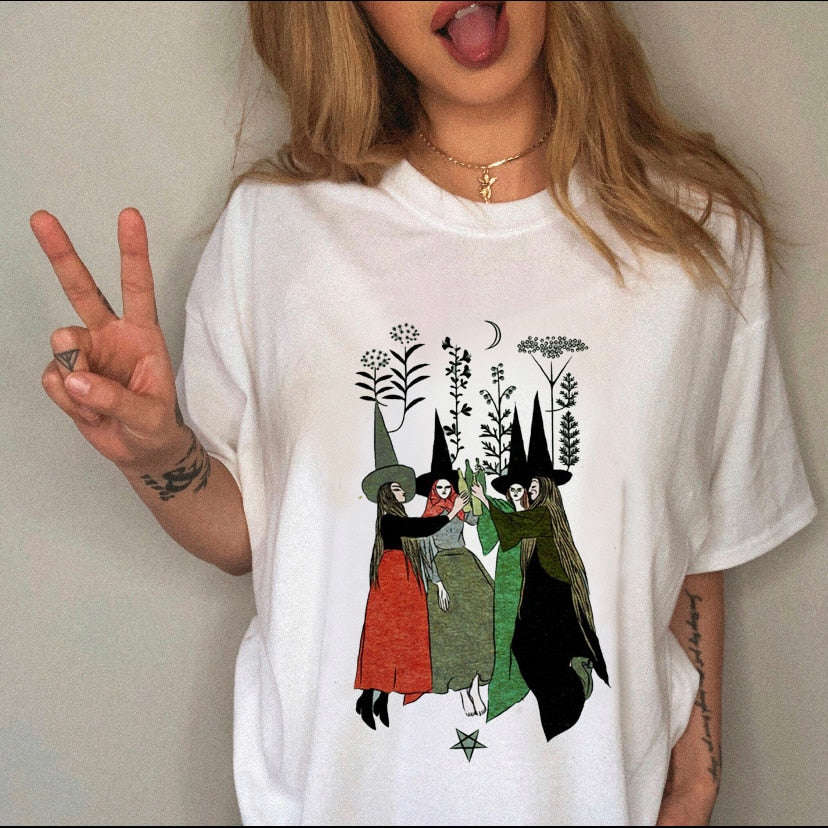 DressBetty - Women's Fashion Heart Print Trendy T-Shirt