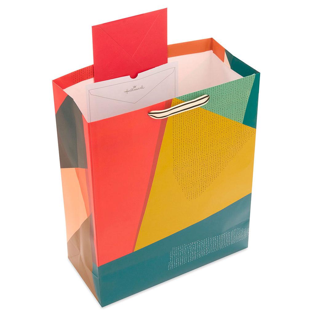 Hallmark 15.5" Abstract Color Block XL Gift Bag