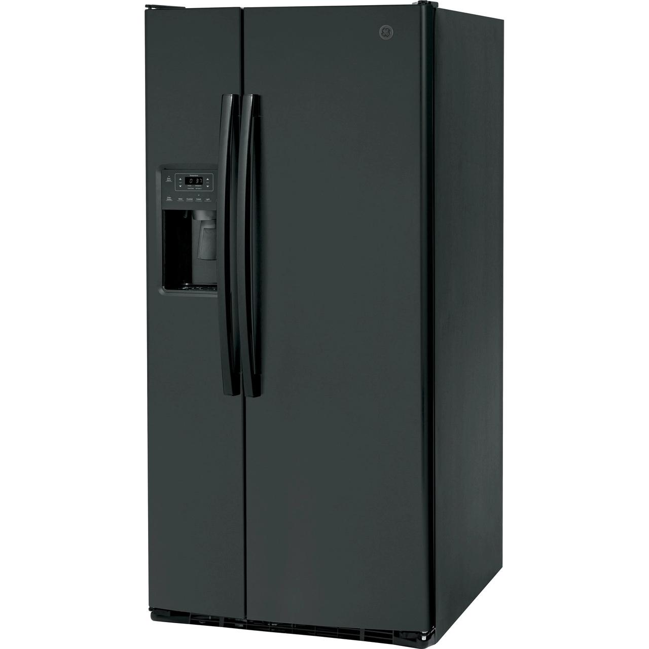 GE 33-inch, 23 cu. ft. Side-By-Side Refrigerator with Water and Ice Dispensing System