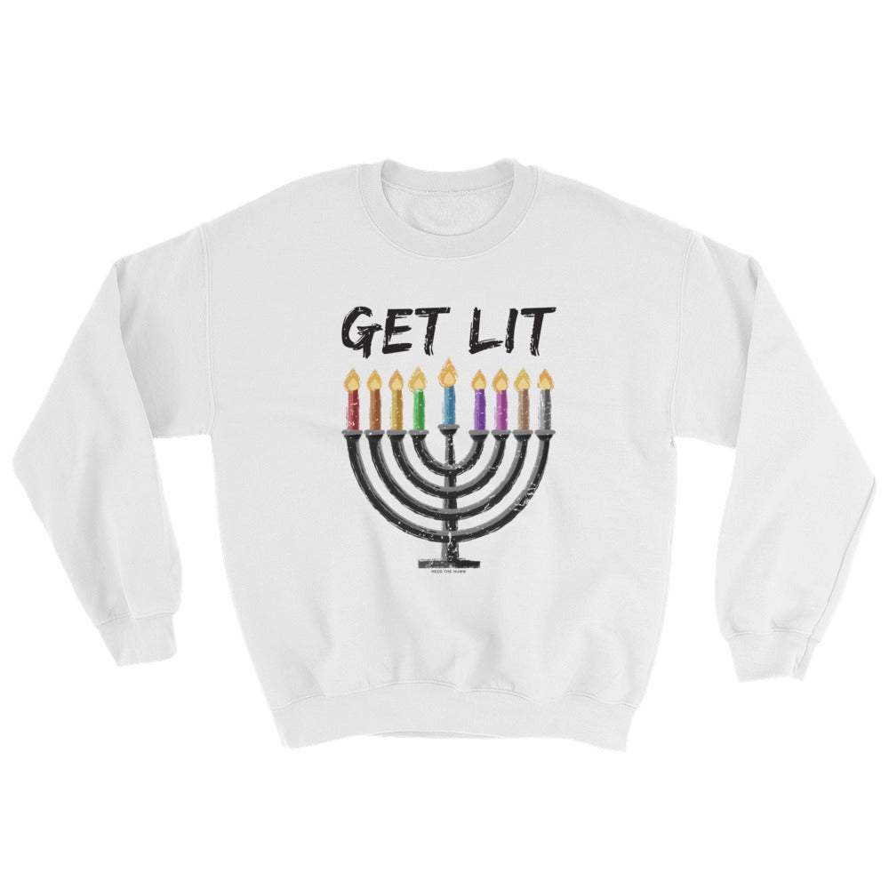Chanukah - GET LIT Sweatshirt