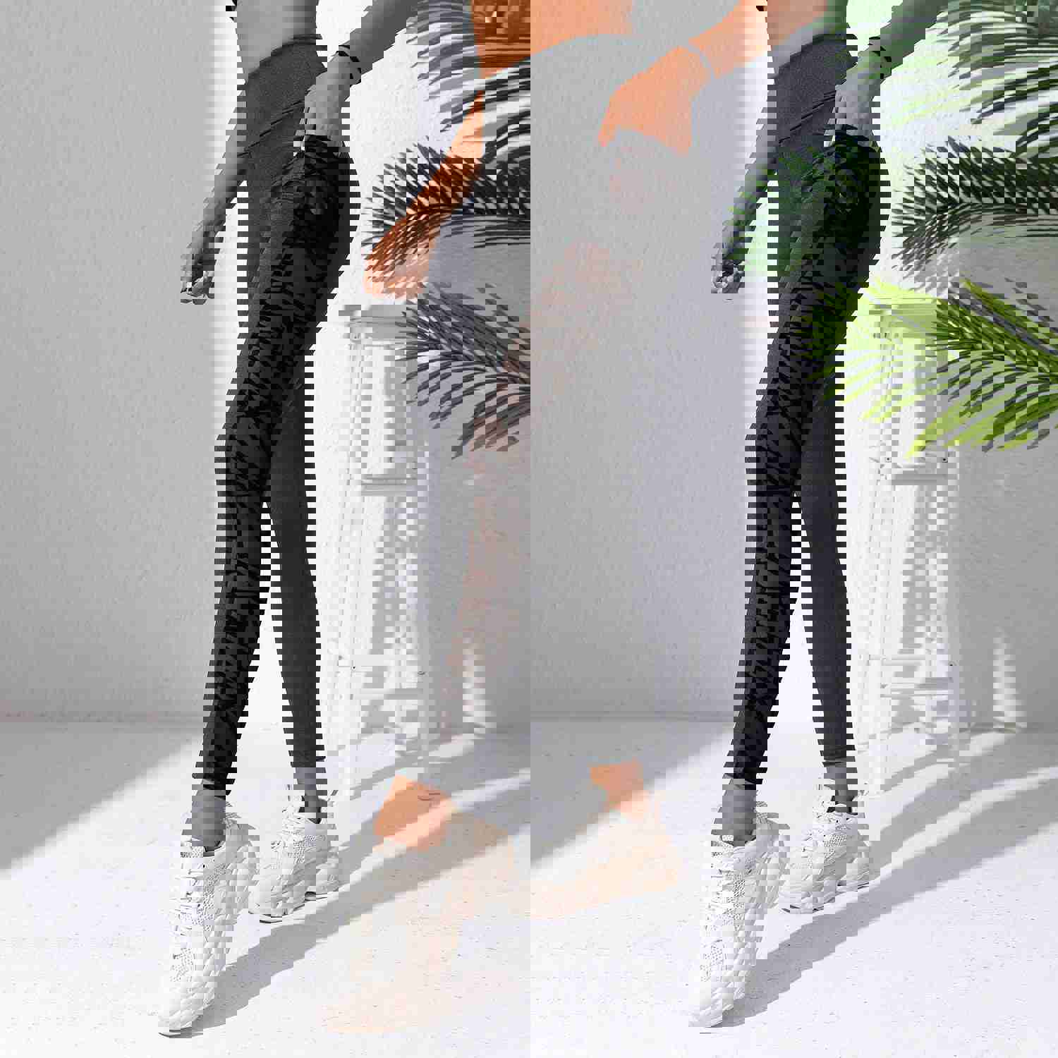 Mesh Stitching Fitness & Running Leggings