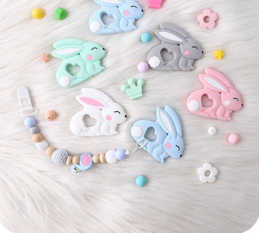 1PCS Baby Silicone Cartoon Pattern Teether Toy