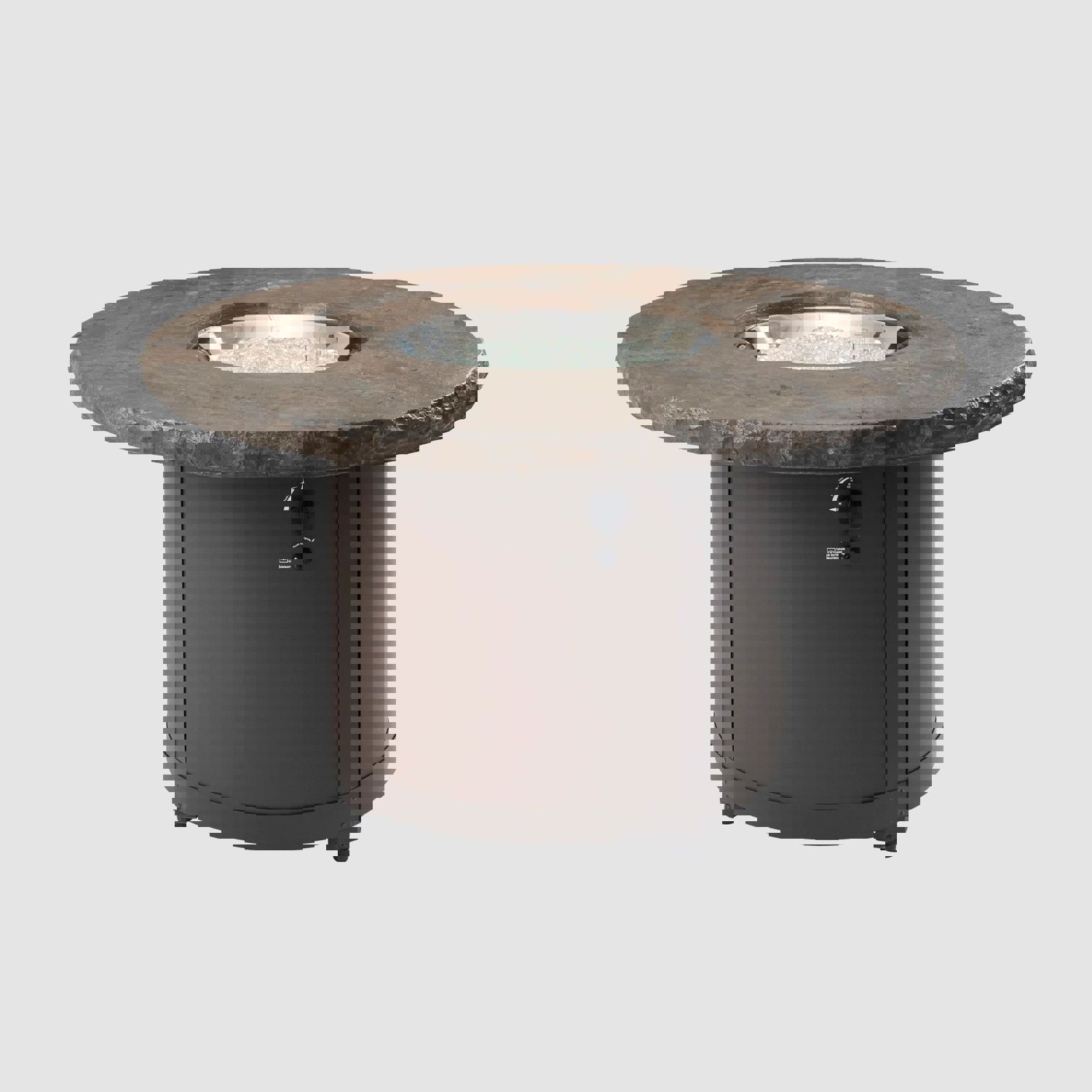 Beacon Round Gas Fire Pit Table
