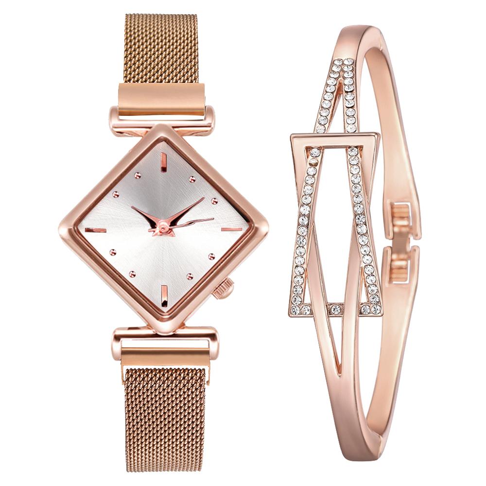 Sacred Geometry Luxury Quartz Watch for Women