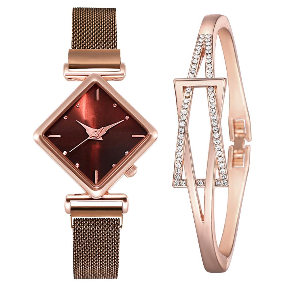 Sacred Geometry Luxury Quartz Watch for Women
