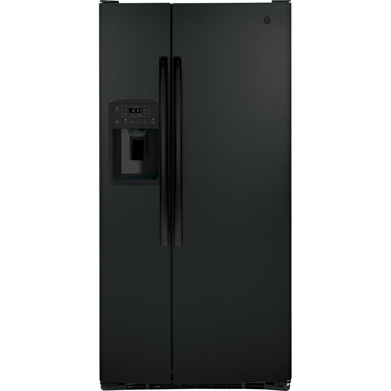GE 33-inch, 23 cu. ft. Side-By-Side Refrigerator with Water and Ice Dispensing System