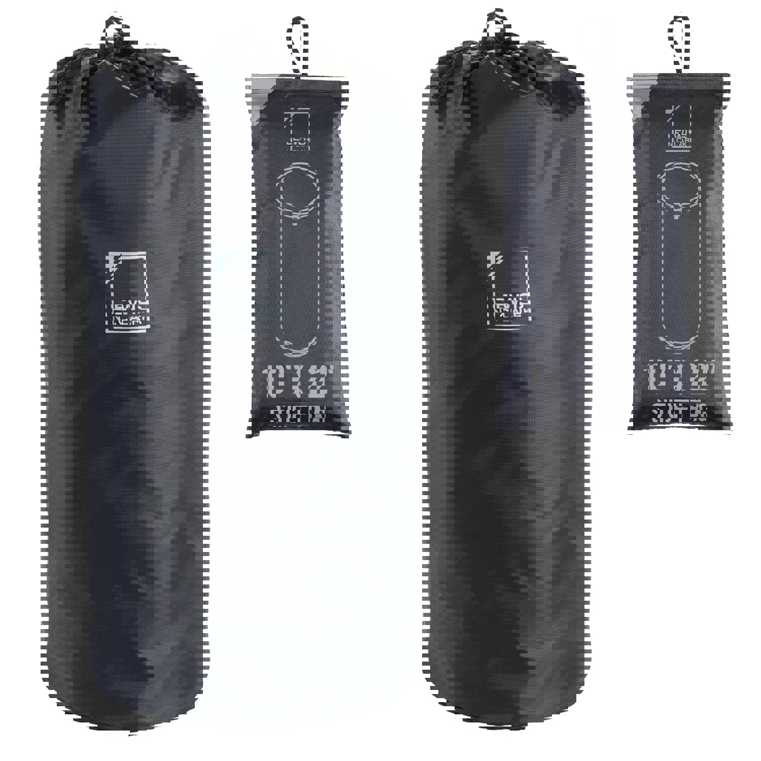 Large Drawstring Stuff Sack for Camping, Travel, and Gym Storage