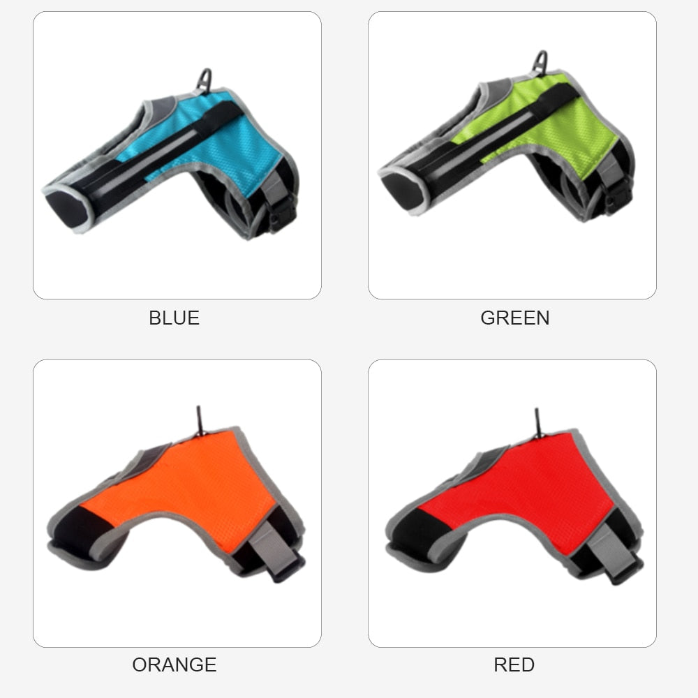 Reflective Dog Safety Harness Vest for Medium to Large Breeds - Husky, Shepherd, Labrador