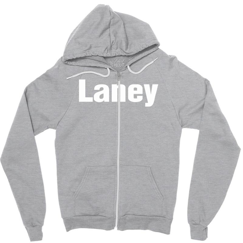 Laney New Zipper Hoodie - Unisex Soft Poly-Cotton Blend