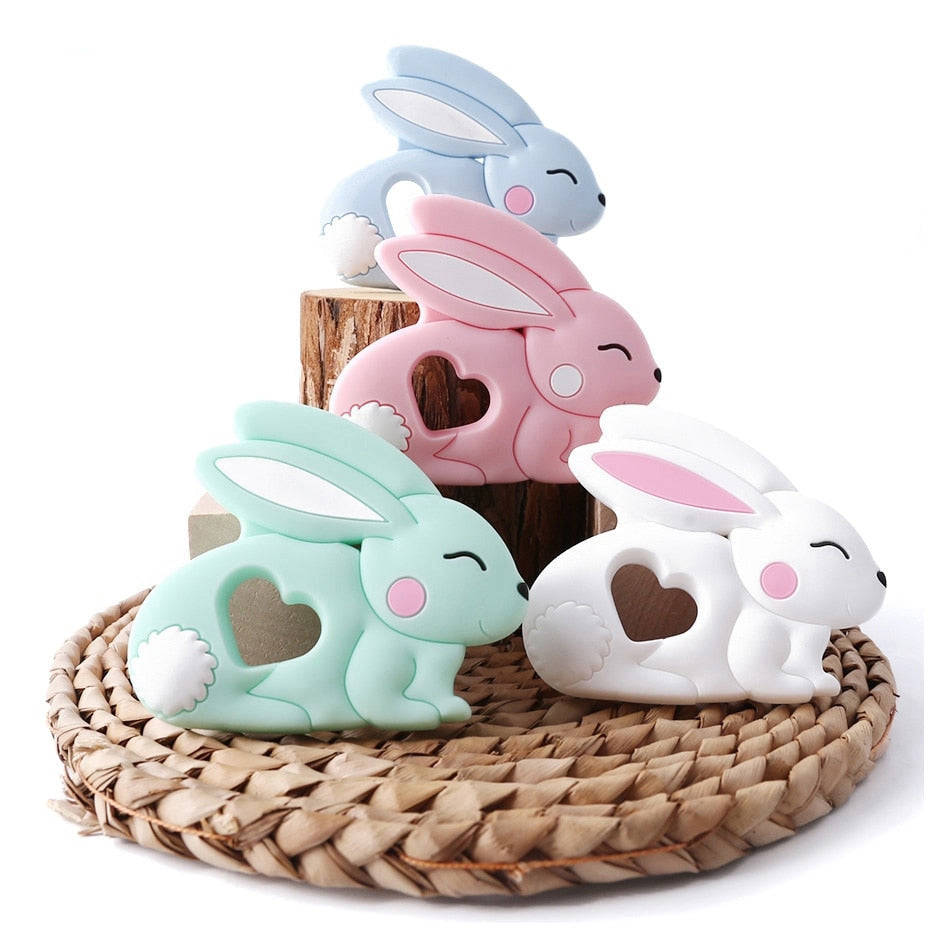 1PCS Baby Silicone Cartoon Pattern Teether Toy