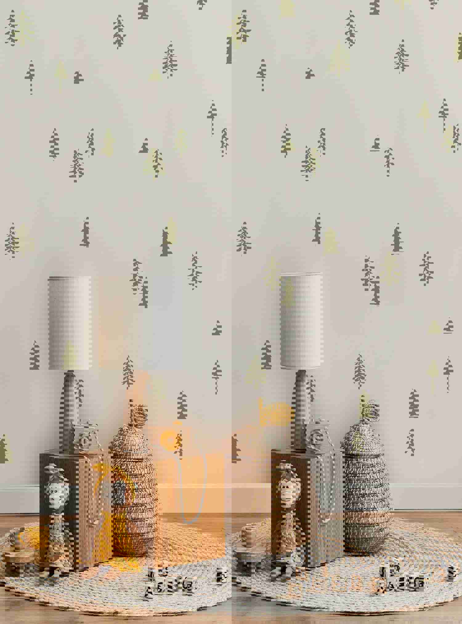 Tiny Trees Wall Decal - Nursery & Kids Room Decor