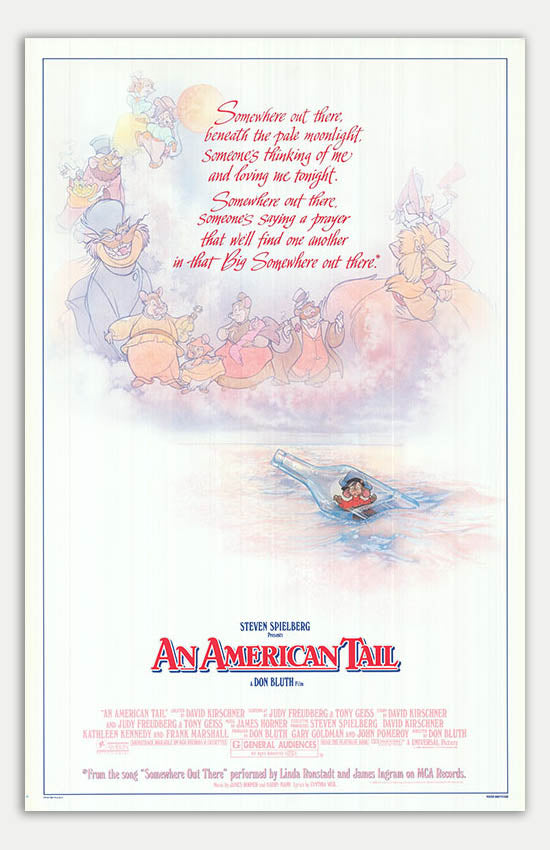 American Tail - 11 x 17 Movie Poster (1986 Reprint)