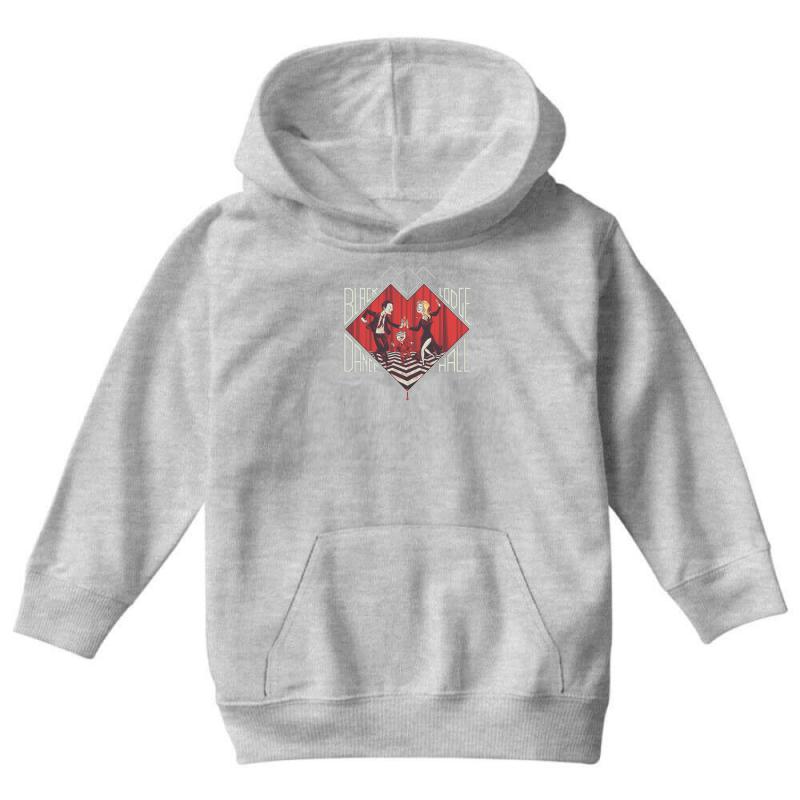 Black Lodge Dance Hall Youth Hoodie by MDK ART