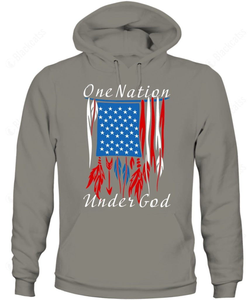 One Nation Under God Custom Graphic Apparel - Unisex Classic Fit Cotton T-Shirt