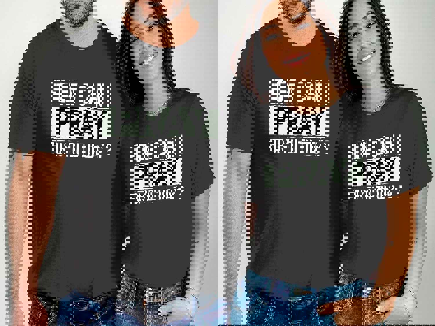 Christian T-Shirts - How Can I Pray For You Today? Inspirational Tees