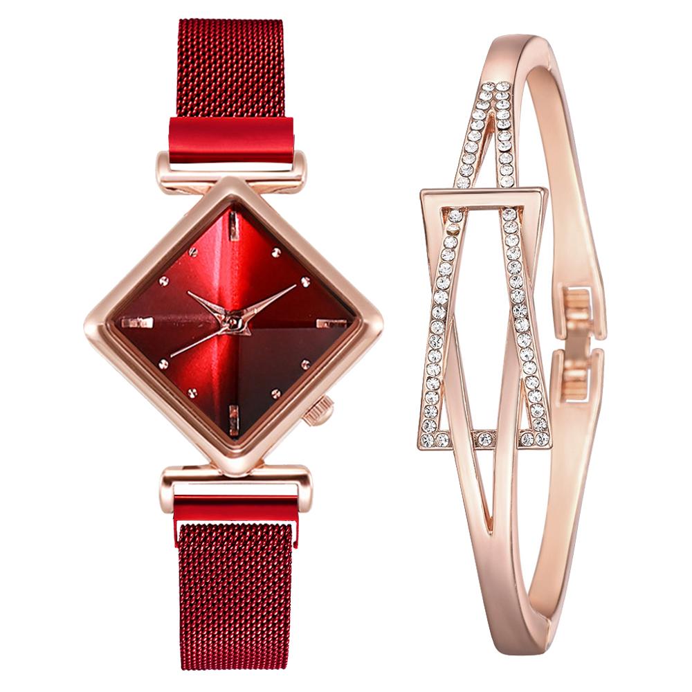 Sacred Geometry Luxury Quartz Watch for Women