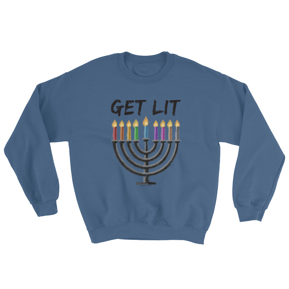 Chanukah - GET LIT Sweatshirt