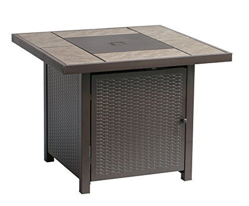 BALI OUTDOORS 32-inch 50,000 BTU Propane Gas Fire Pit Table