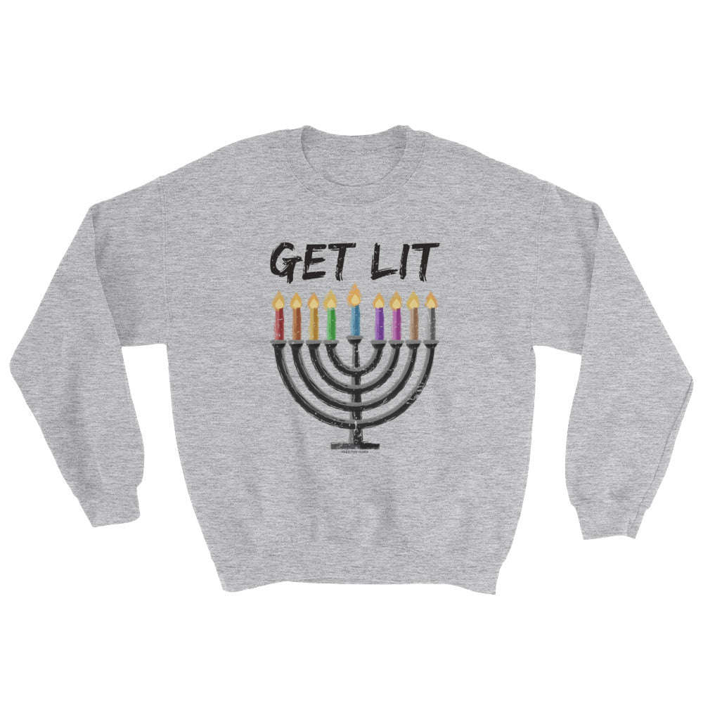 Chanukah - GET LIT Sweatshirt