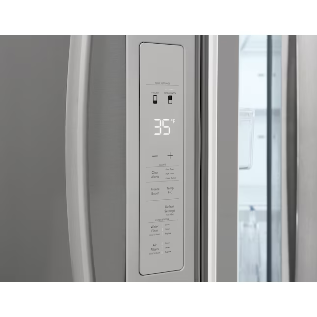 Frigidaire 28.8-cu ft French Door Refrigerator with Ice Maker, Water and Ice Dispenser (Stainless Steel) ENERGY STAR