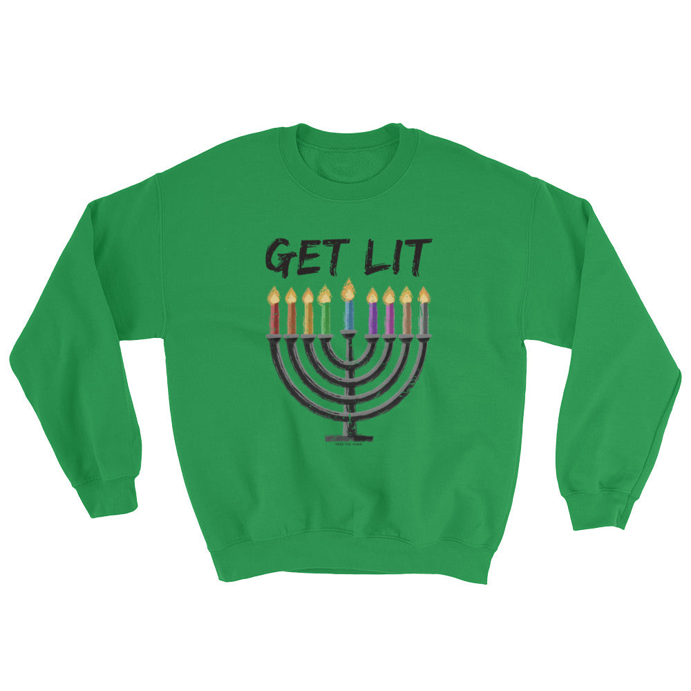 Chanukah - GET LIT Sweatshirt