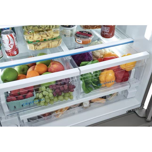 Frigidaire 28.8-cu ft French Door Refrigerator with Ice Maker, Water and Ice Dispenser (Stainless Steel) ENERGY STAR