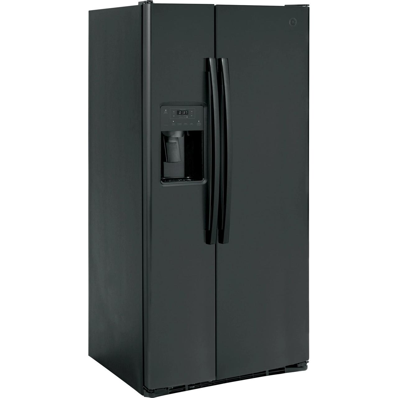 GE 33-inch, 23 cu. ft. Side-By-Side Refrigerator with Water and Ice Dispensing System