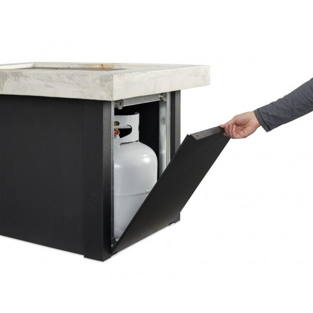 Outdoor GreatRoom Company Providence Rectangular Gas Fire Pit Table