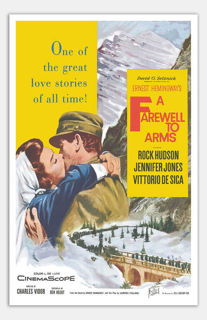 Farewell to Arms - 11 x 17 Movie Poster