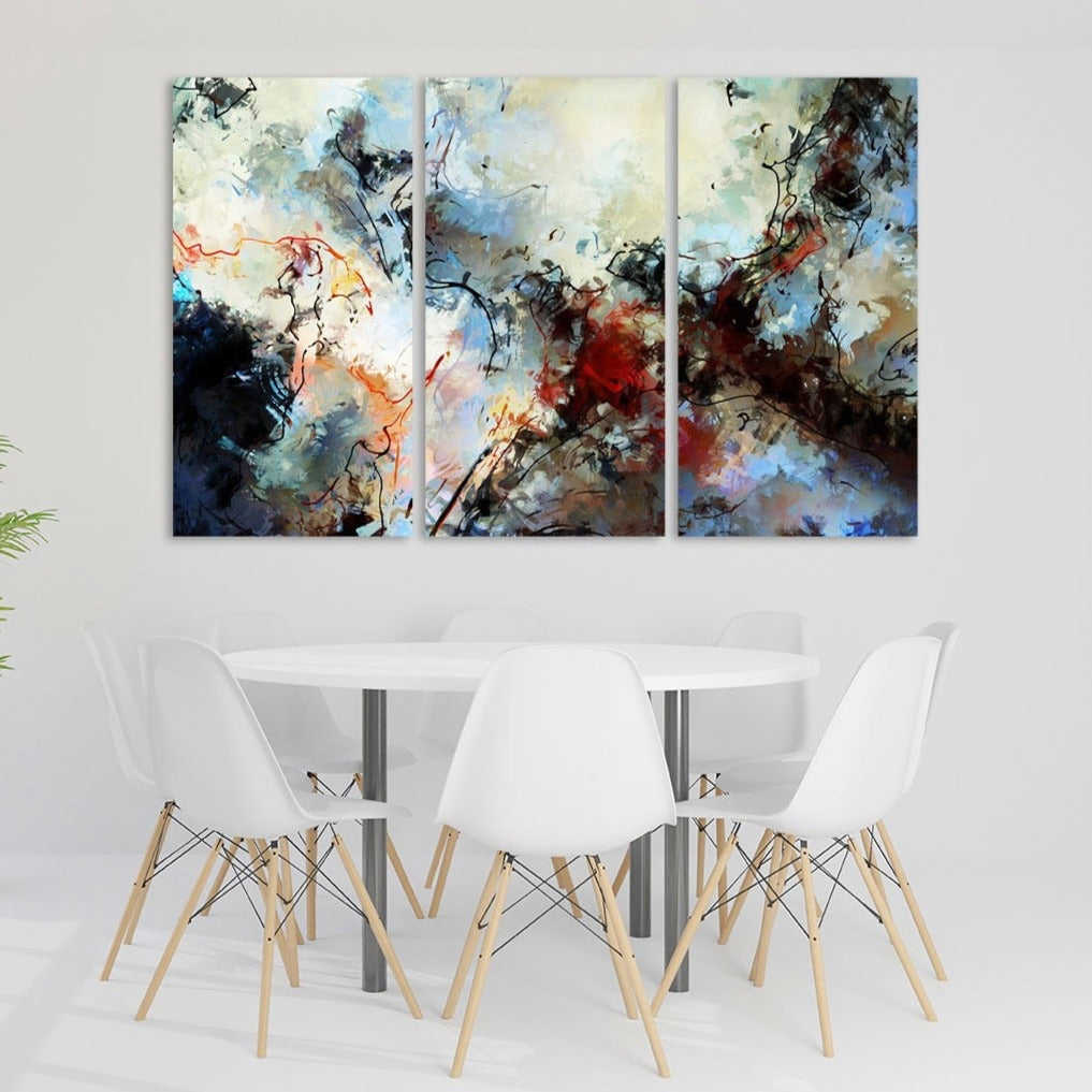 Abstract Canvas Print - Modern Wall Art for Bedroom, Kitchen, and Living Room