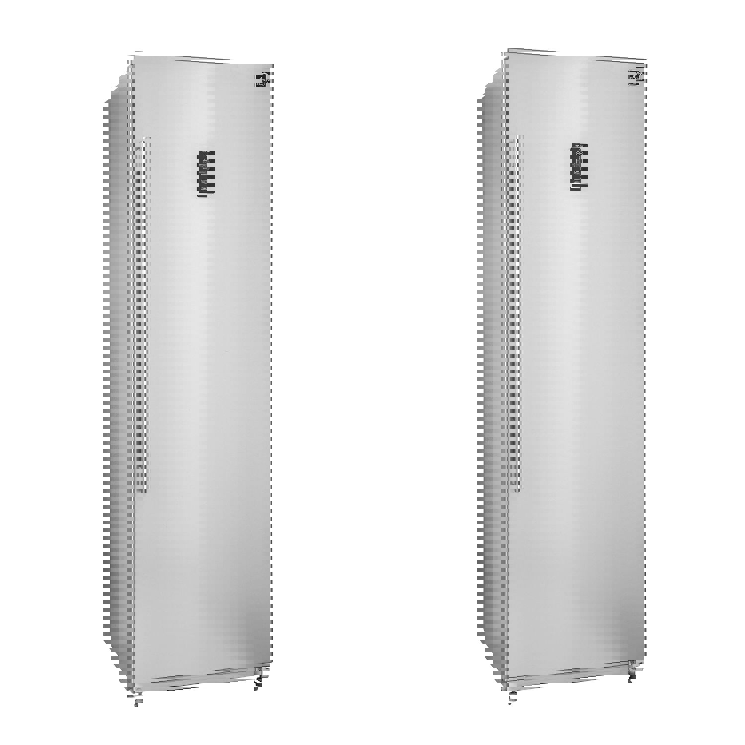 FORNO Rizzuto 28’’ Right Swing Stainless Steel Refrigerator/Freezer with Grille Trim Kit - 13.8 cu.ft