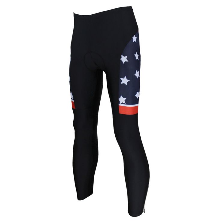 ILPARADINO Men’s Black Silica Gel Padded Cycling Pants for Outdoor Sports