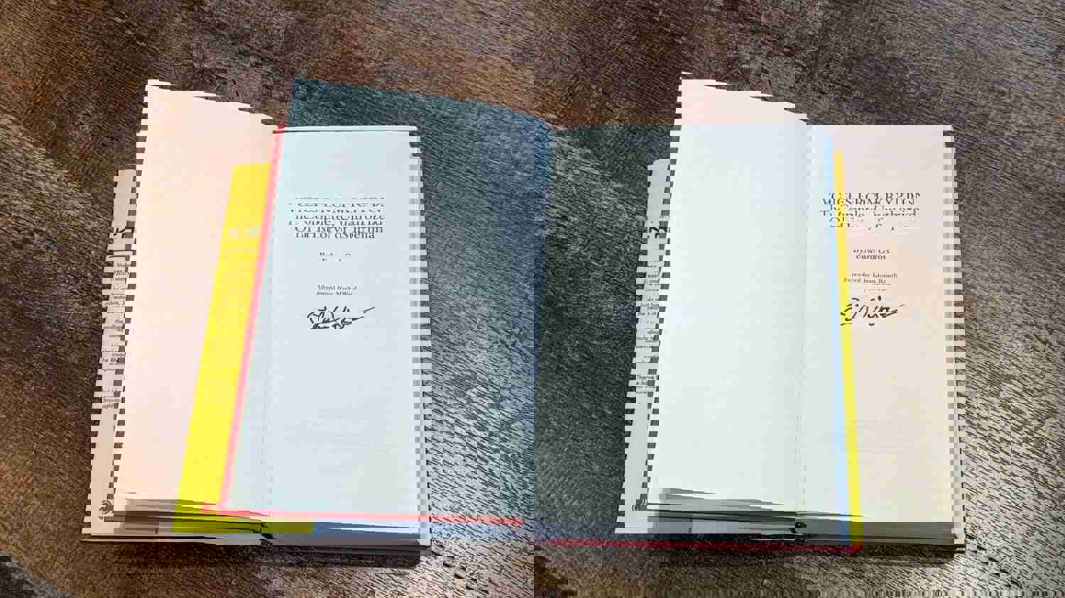 Voices From Krypton Hardcover Book *Signed by Author Edward Gross*