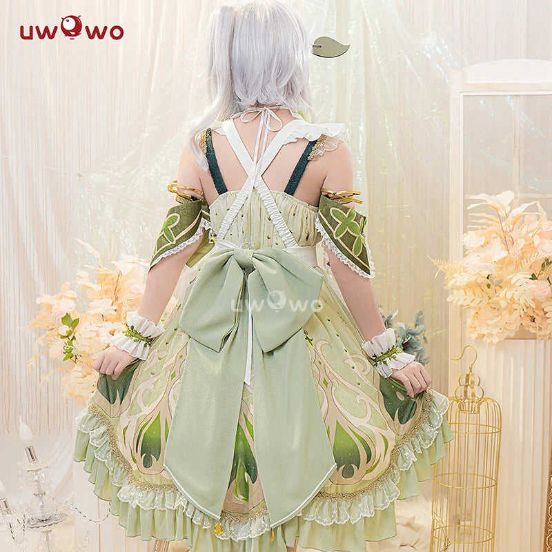 UWOWO Nahida Cosplay Maid Dress - Genshin Impact Fanart Costume