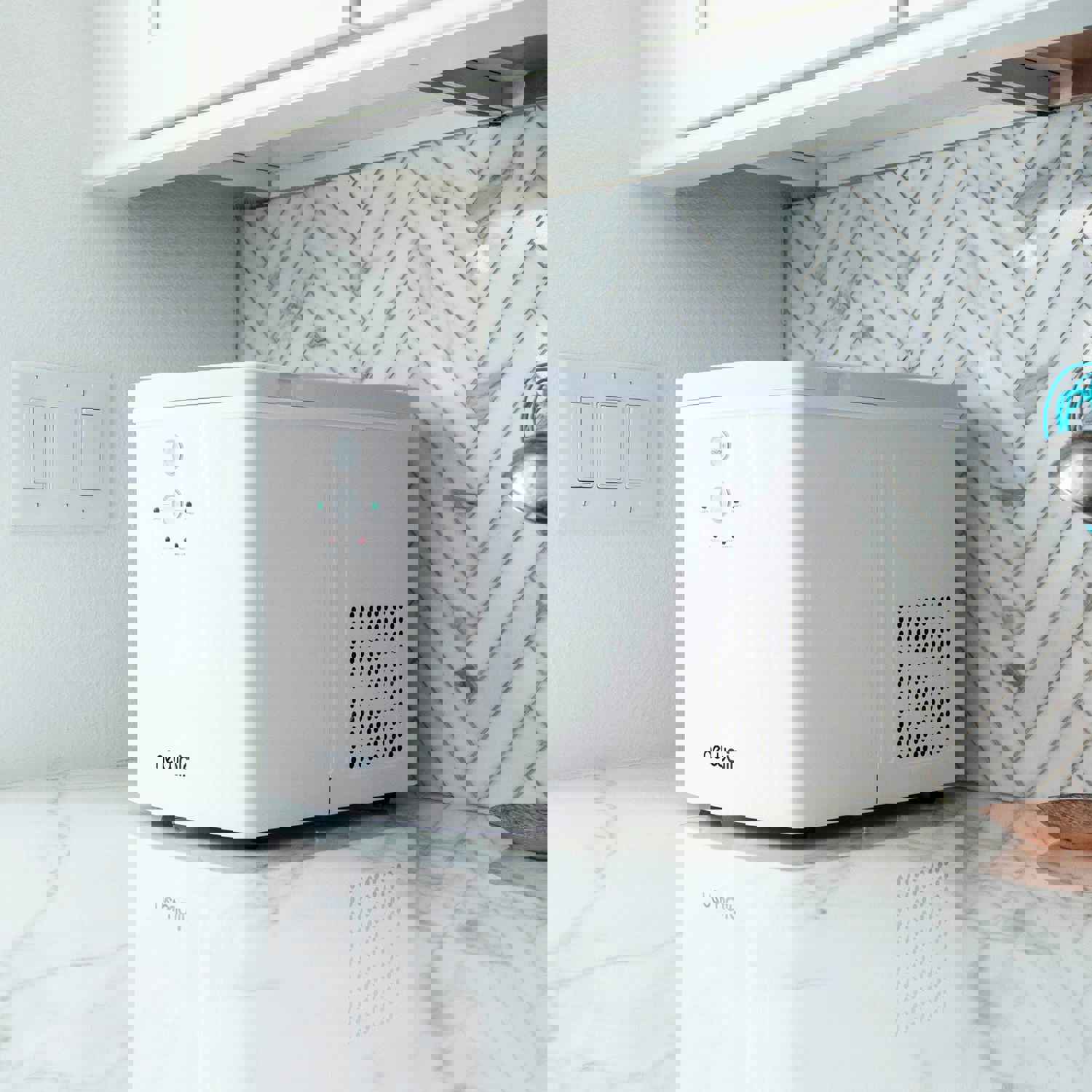 NewAir Portable Countertop Ice Maker - 33 lbs. Daily Output with 2 Ice Sizes