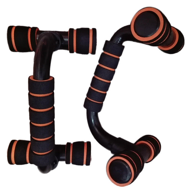 CALOFE 2Pcs Thicken ABS Fitness Push Up Stands with Sponge Hand Grip for Gym Training