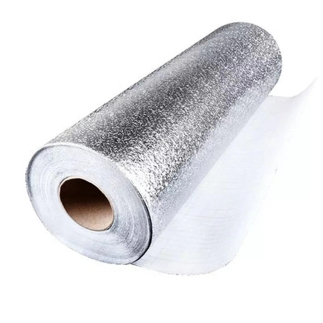 40x100/200cm Thick Waterproof Kitchen Aluminum Foil Self-adhesive Drawer Pad