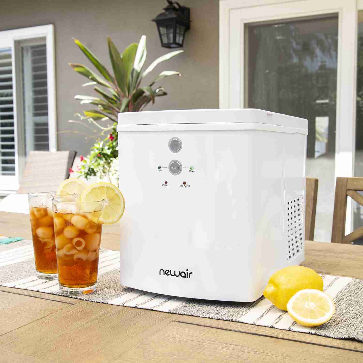 NewAir Portable Countertop Ice Maker - 33 lbs. Daily Output with 2 Ice Sizes