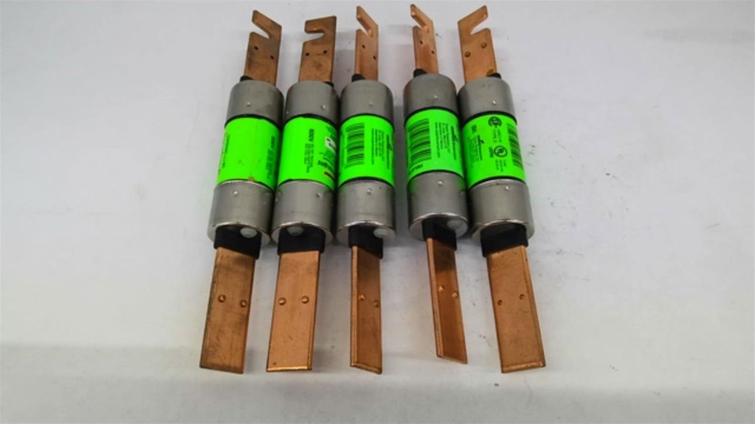 Bussman Fusetron FRS-R-70 Energy Efficient Dual-Element Time-Delay Fuse Lot Of 5