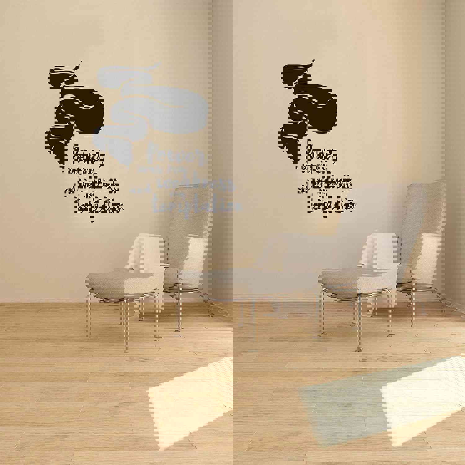 Animal Life Quote Vinyl Wall Sticker Decal - Weakness Snake Snakes Motivation Quote