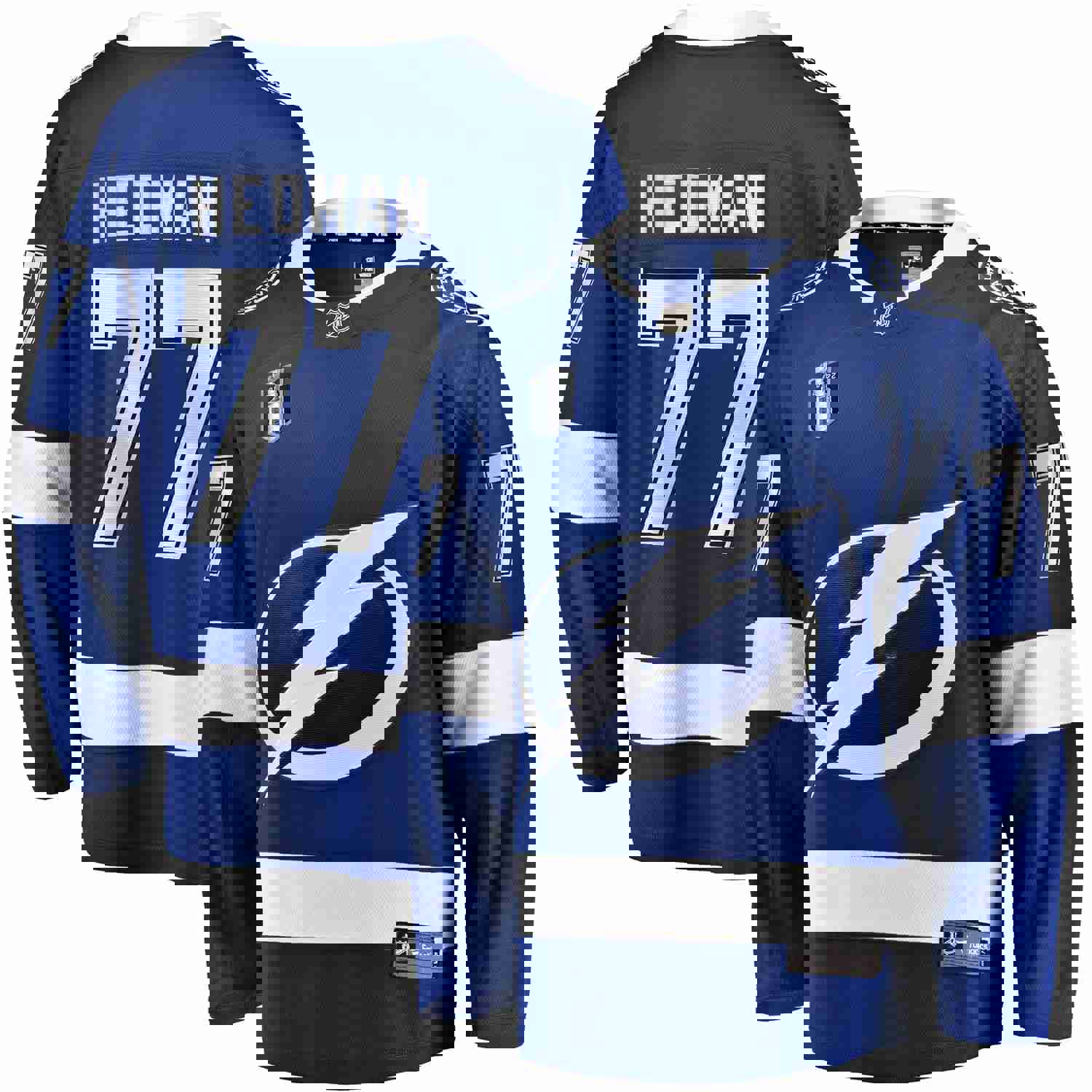 Victor Hedman Tampa Bay Lightning Fanatics Branded Home 2022 Stanley Cup Final Breakaway Player Jersey - Blue